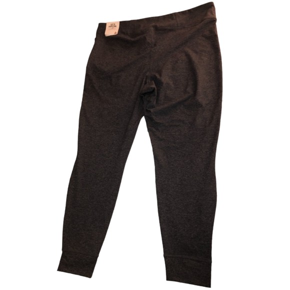 Reebok Lux Dark Gray Tight Legging Women's 3x 22W Plus Size SpeedWick Mid Rise - Picture 5 of 10